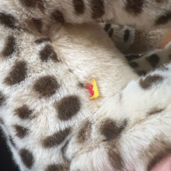 Build A Bear collectible panther leopard cheetah with gold eyes - Picture 9 of 9